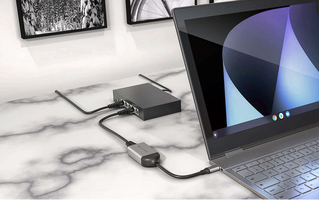 HYPER、2.5Gbps通信対応のUSB-C to イーサネットアダプタ販売開始