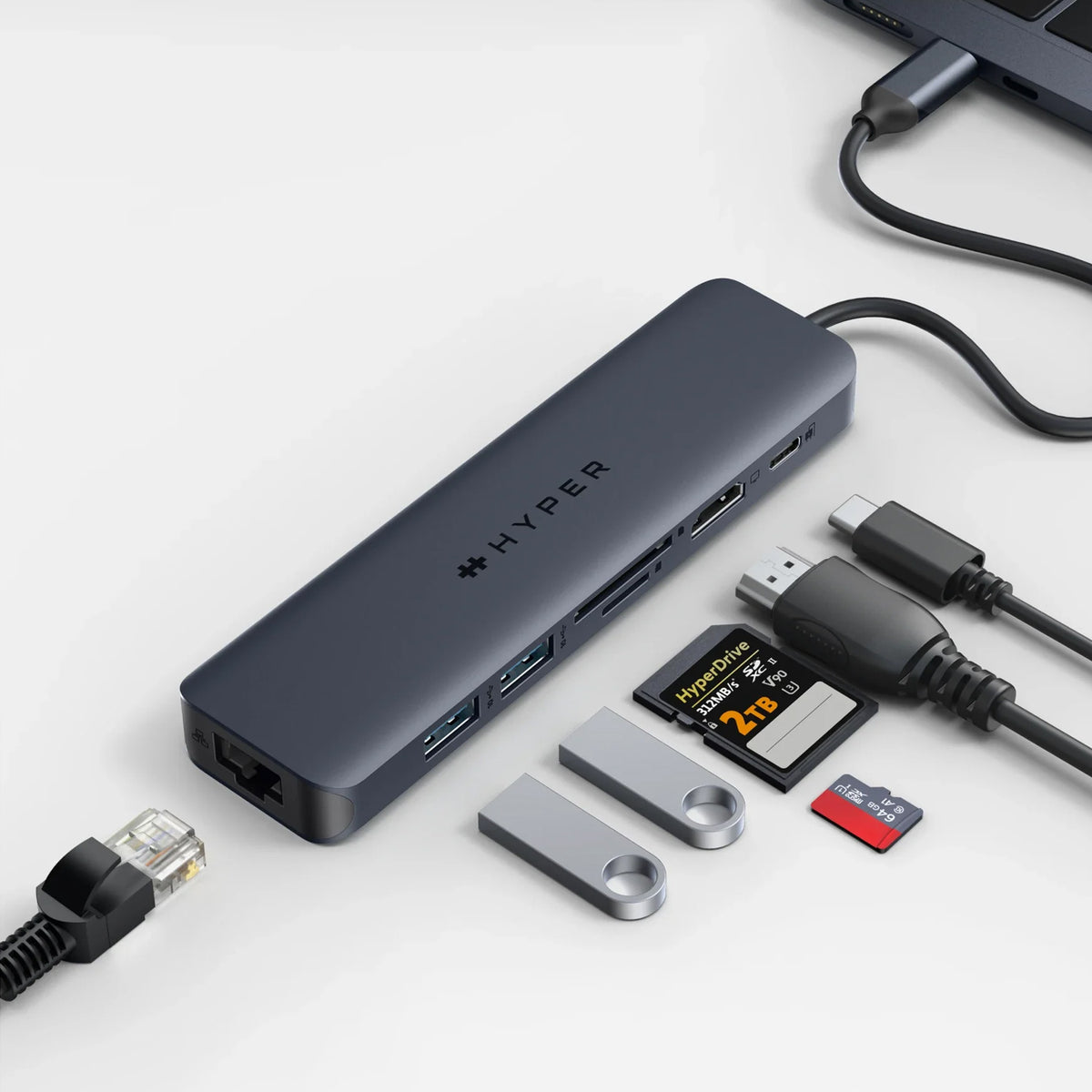HyperDrive Next 7 Port USB-C ハブ