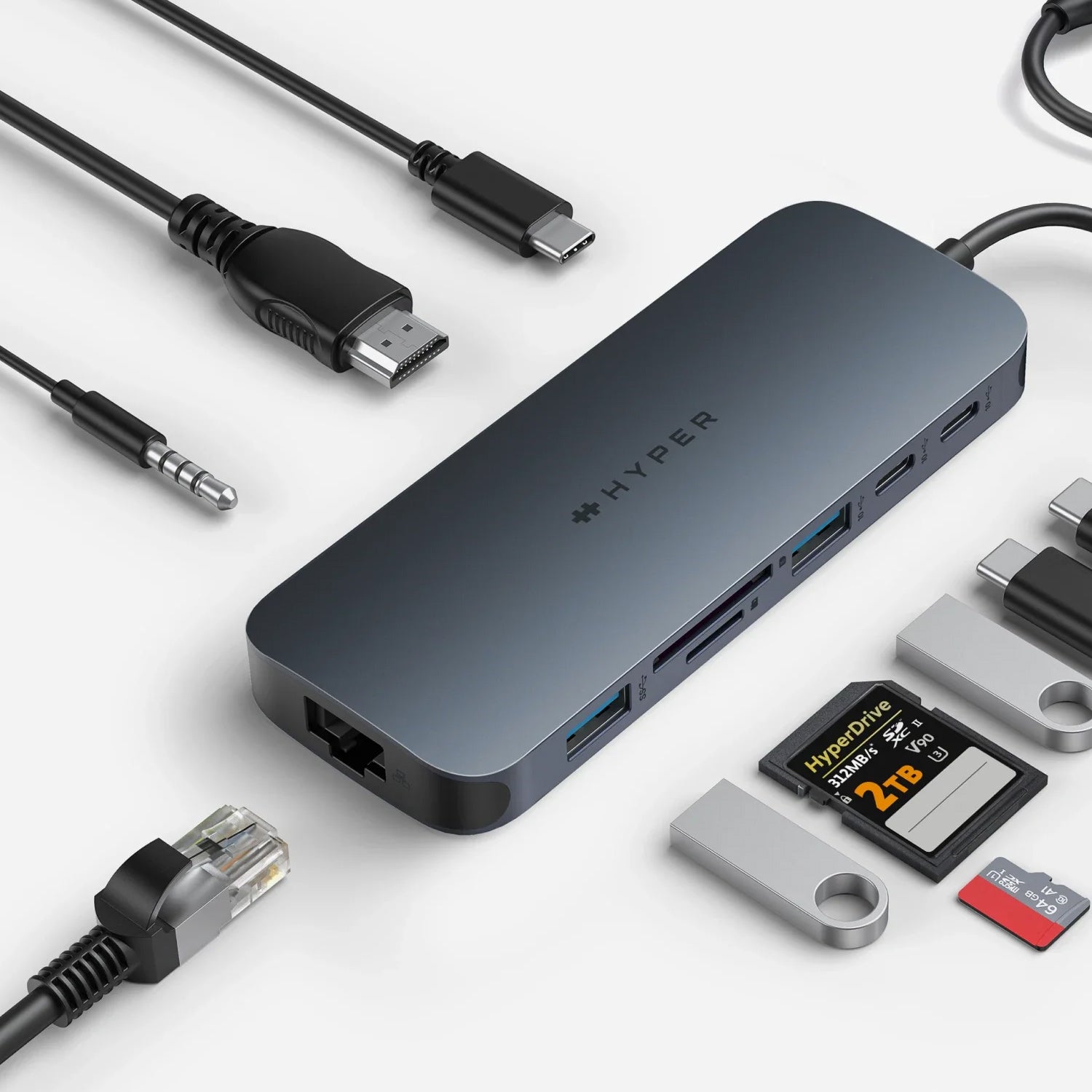 HyperDrive Next 10 Port USB-C ハブ