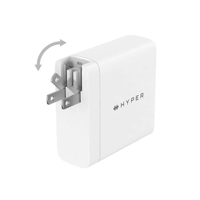 【セット品】HyperJuice 4in1 MagSafeワイヤレスチャージャー + HyperJuice 140W PD 3.1 電源アダプタ
