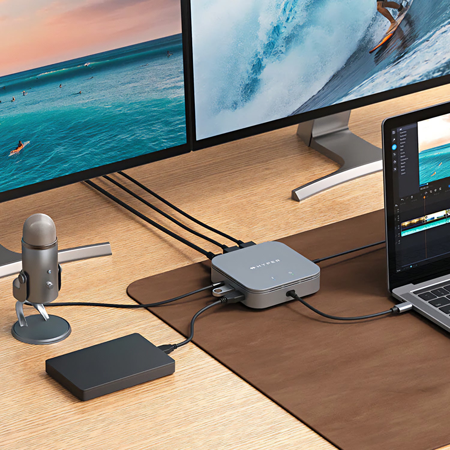 <タイムセール>HyperDrive Thunderbolt 3モバイルドック