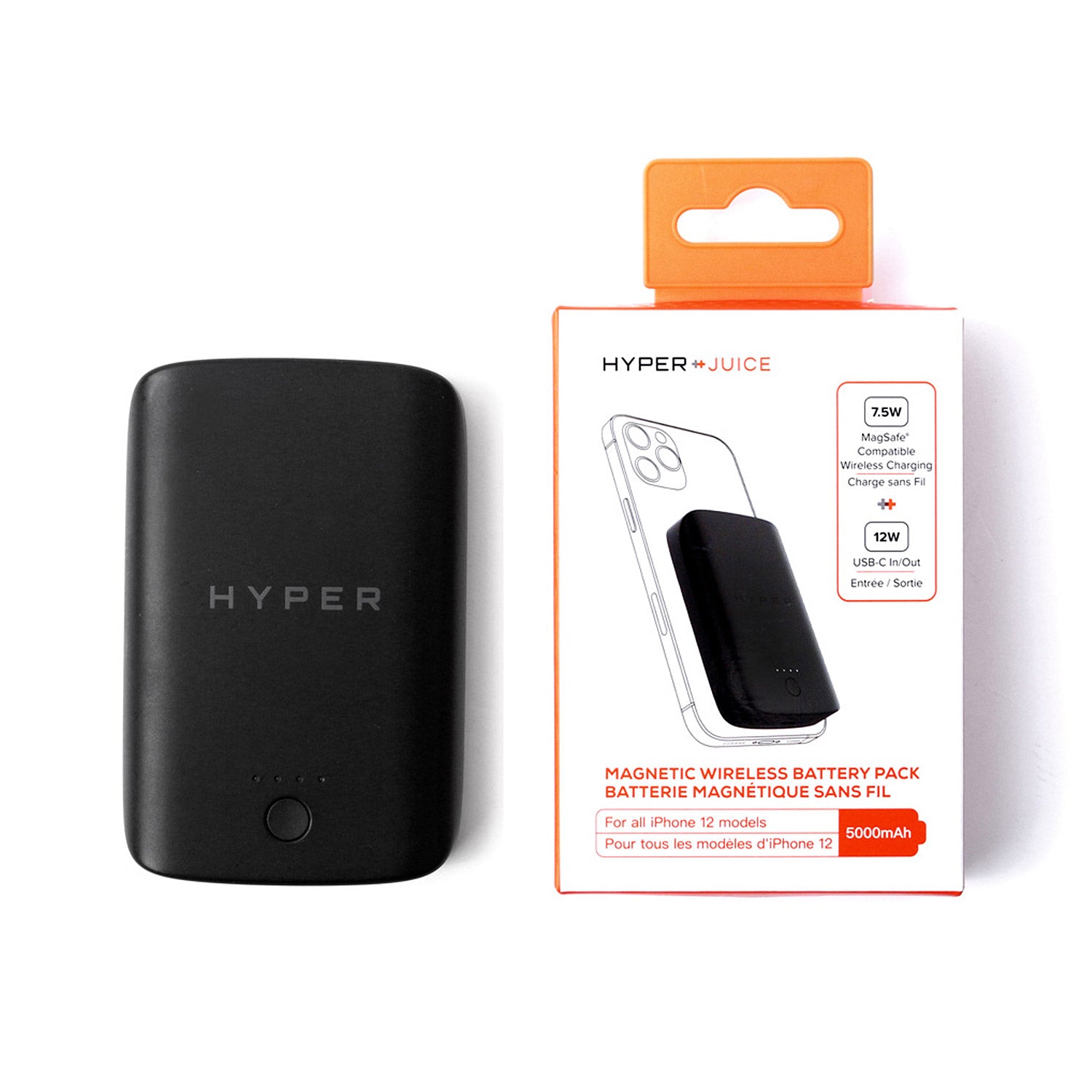 HyperJuice マクネット式ワイヤレスモバイルバッテリー