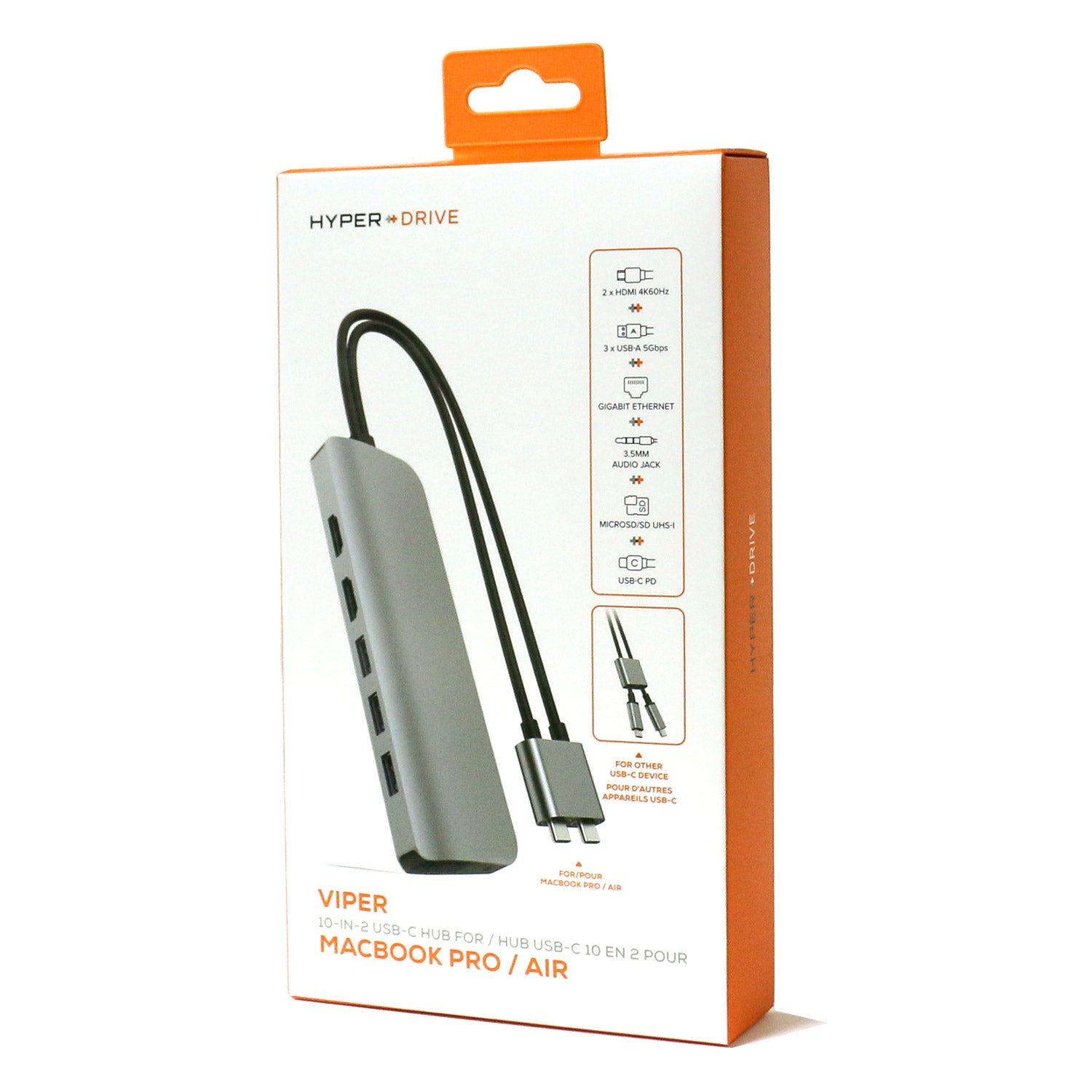 HyperDrive VIPER 10-in-2 USB-Cハブ