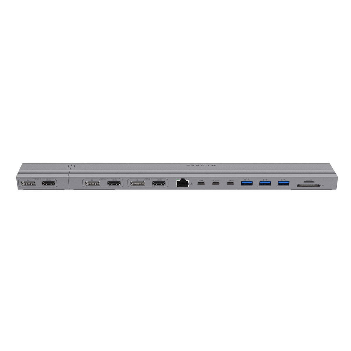HyperDrive Triple 4K Display Dock 15ポート+Magnetic Module for MacBook Pro M1/M2/M3 2016-2023