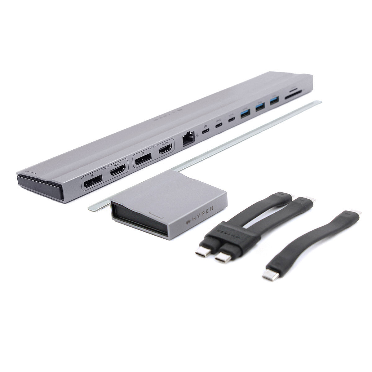 HyperDrive Triple 4K Display Dock 15ポート+Magnetic Module for MacBook Pro M1/M2/M3 2016-2023