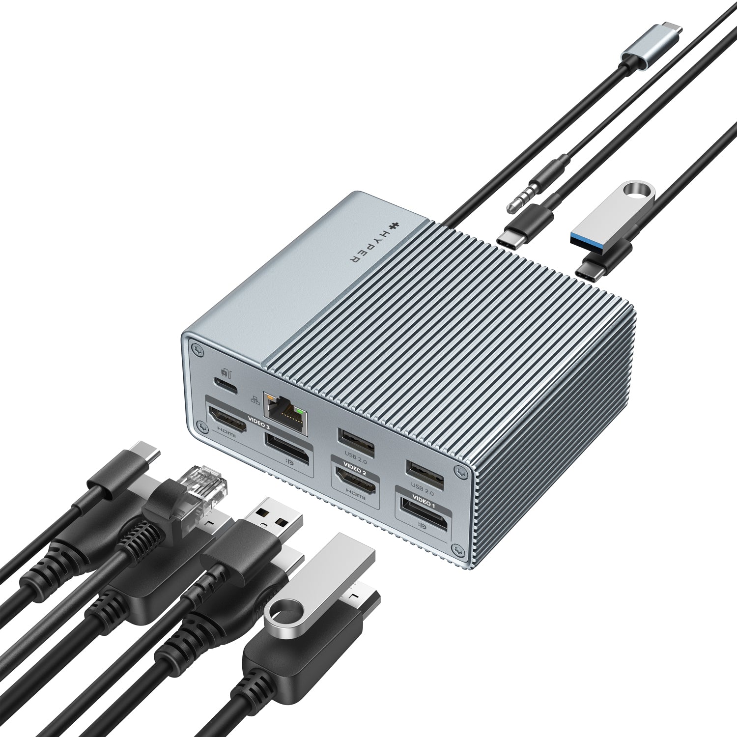 HyperDrive GEN2 12-in-1 USB-C ドッキングステーション