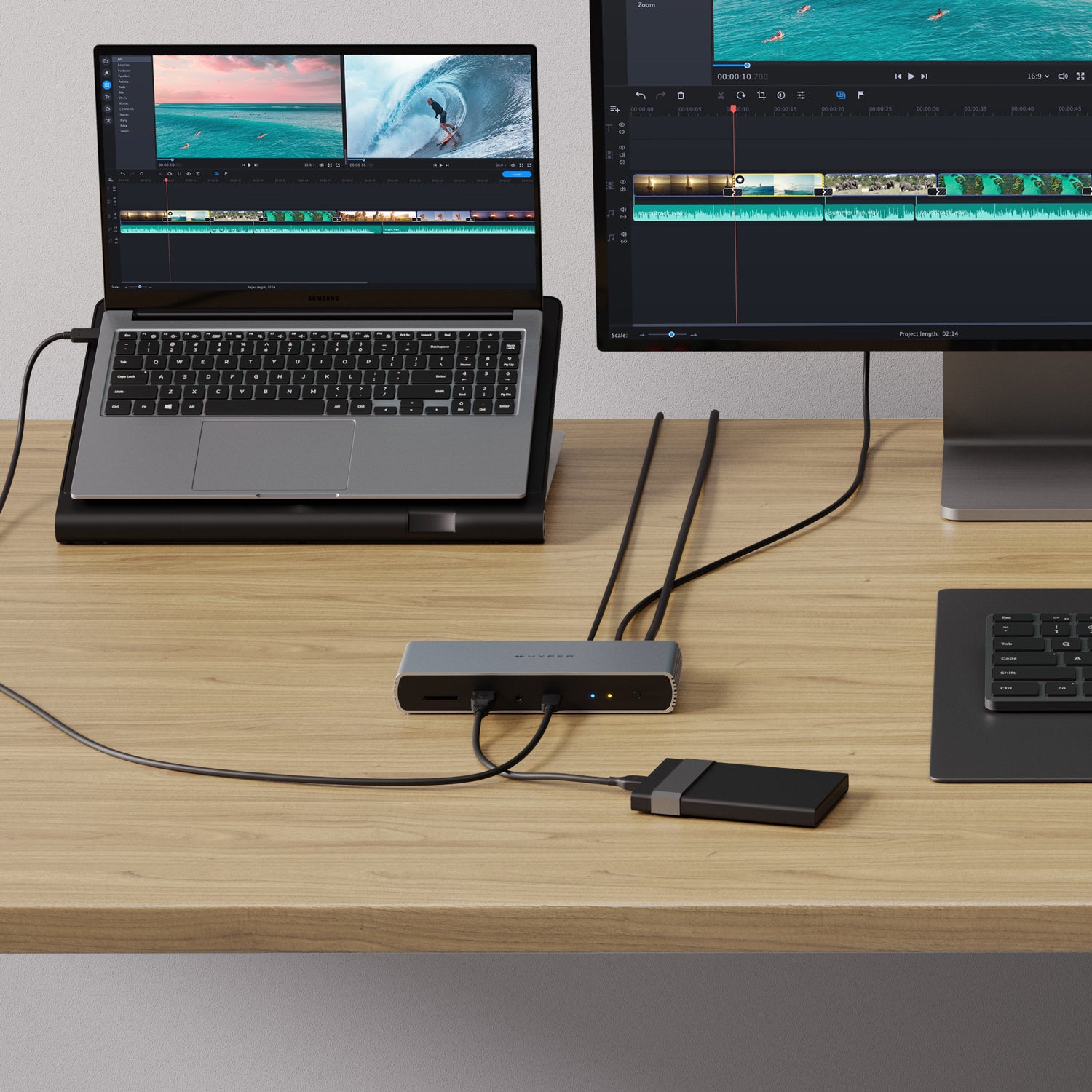 HyperDrive Thunderbolt 4 ドッキングステーション