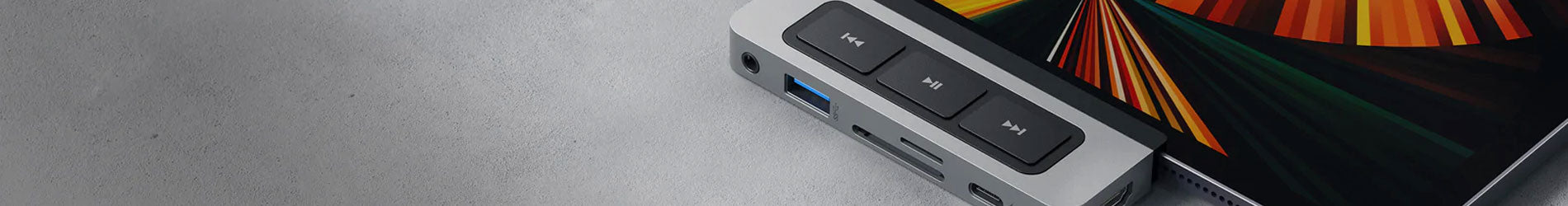 HyperDrive USB-C ハブ for iPad
