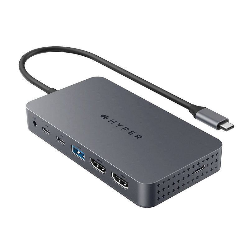 【予約】HyperDrive Next Dual 4K HDMI 7 Port USB-C ハブ