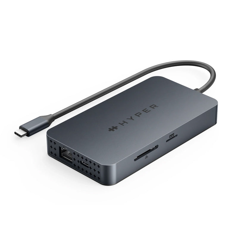 【予約】HyperDrive Next Dual 4K HDMI 10 Port USB-C ハブ For M1, M2, and M3 MacBooks