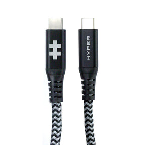 【セット品】HyperDrive USB4 モバイルドック + HyperDrive 100W / 10Gbps対応 USB-C to C 高耐久ケーブル（2m）