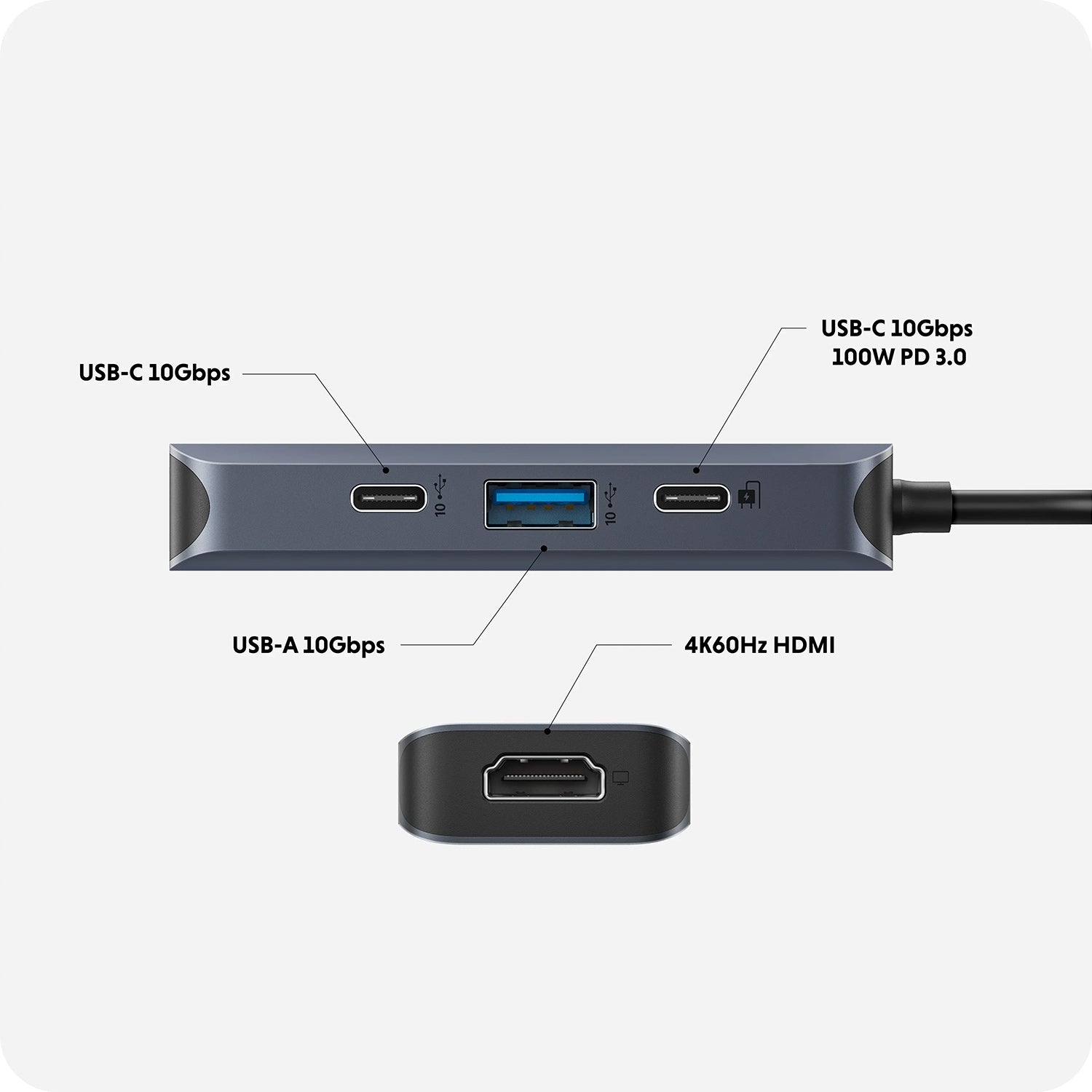 【予約】HyperDrive Next 4 Port USB-C ハブ