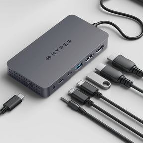 HyperDrive Next Dual 4K HDMI 7 Port USB-C ハブ