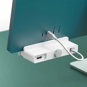 HyperDrive 6in1 USB-C Hub for iMac24" for M3/M1