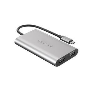 HyperDrive デュアル4K HDMIアダプタ for M1/M2/M3 MacBook
