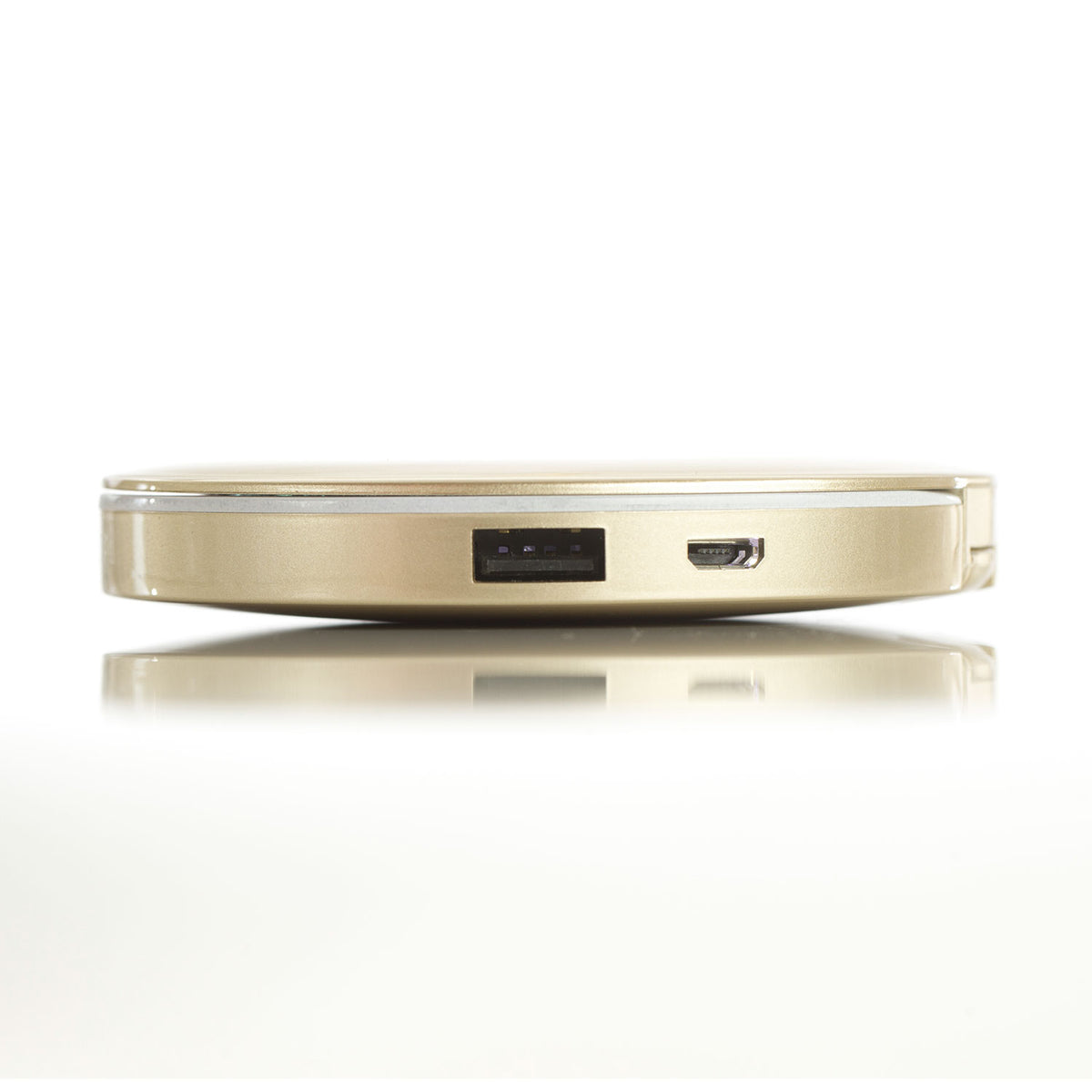 [訳あり] Hyper LEDコンパクトミラー＆モバイルバッテリー パール ※開封・パッケージ不良